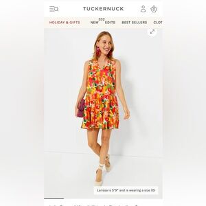 Tuckernuck Magnolia Watercolor Sleeveless Kenzo Dress pomander place